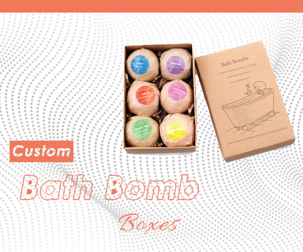 Custom bath bomb packaging